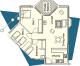 Citysider Cairns - Apartment floor plan - Citysider Holiday Apartments