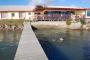 Waterfront Motel from jetty - Meningie's Waterfront Motel